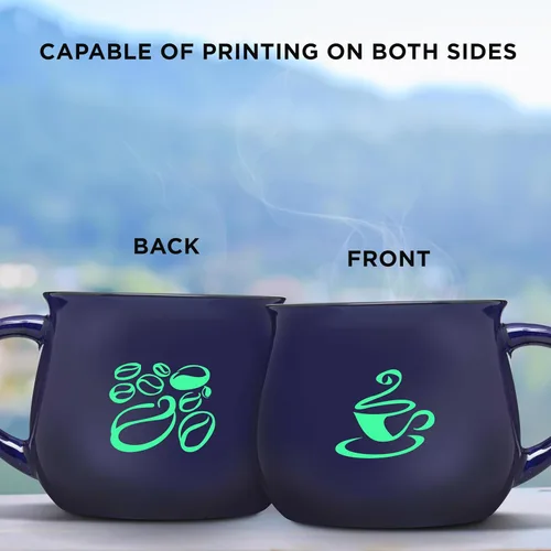 Miniatura 5 de Juego de 10 tazas de café glaseadas personalizadas para fogata, 12 onzas, paquete personalizado a granel, perfectas para café, té, expreso, cacao