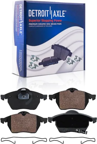 Miniatura 29 de Detroit Axle - Zapatas de freno traseras para Chevrolet Aveo Aveo5 Spark Pontiac G3 Suzuki Swift+ Reemplazo de zapatas de freno semimetálicas