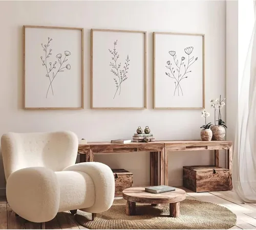 Miniatura 11 de Henri Matisse - Juego de 3 impresiones artísticas de pared de Matisse para decoración de pared, póster estético de lienzo colorido abstracto rosa