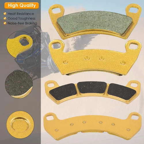 Miniatura 4 de Pastillas de freno resistentes para Polaris 1000 RZR XP Turbo EPS 4 Pro XP, para Polaris RZR RS1 XP XP4 Turbo 2016-2021