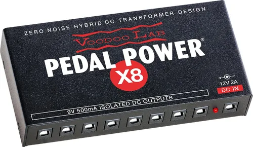 Miniatura 3 de Fuente de alimentación de pedal Voodoo Lab X8 de alta corriente (PPX8)