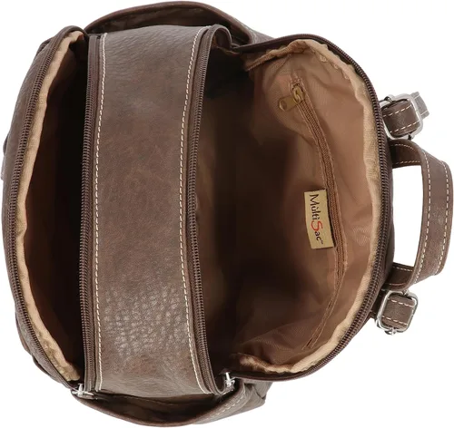 Miniatura 3 de MultiSac Mochila Adele para mujer, Chocolate (Austin)