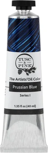 Miniatura 262 de Tusc & Pine Pintura al óleo Artist – Alizarin Crimson, 1.4 fl oz, sin amarilleo, consistencia rica y cremosa, carga máxima de pigmento, pinturas al