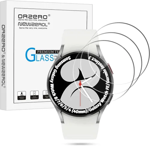 Miniatura 14 de Orzero Paquete de 3 protectores de pantalla para reloj inteligente compatible con Garmin Vivomove 3S (no para Garmin Venue 3S), vidrio templado