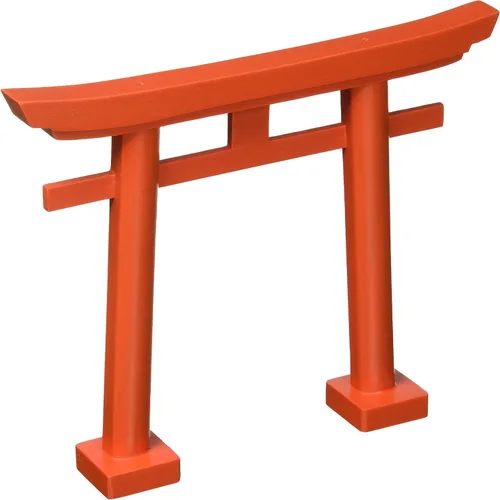 神棚の里(Kamidananosato) Santuario Inari miniatura, adorno de puerta Torii roja, decoración del santuario japonés, fabricado en Japón