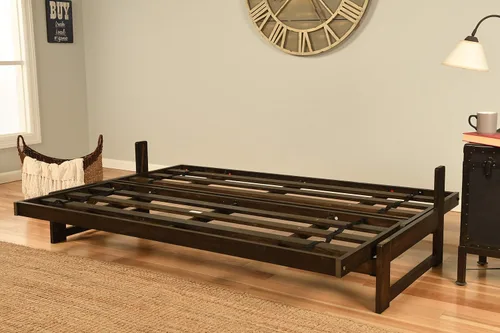 Miniatura 10 de Kodiak Furniture Aspen - Juego de futón con acabado de moca Reclaim, Oregon Trail Java, completo