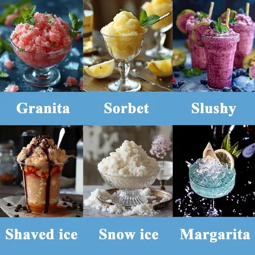 Miniatura 2 de Accesorio de hielo afeitado para batidora de pie de ayuda de cocina, máquina de cono de nieve, máquina de hielo afeitado, máquina de hielo de nieve