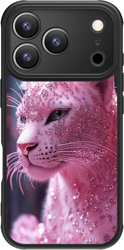 Miniatura 66 de FUNMIKO Funda para iPhone 16 Plus, carga inalámbrica y protección de grado militar, diseño floral moderno para mujeres y niñas, funda antideslizante