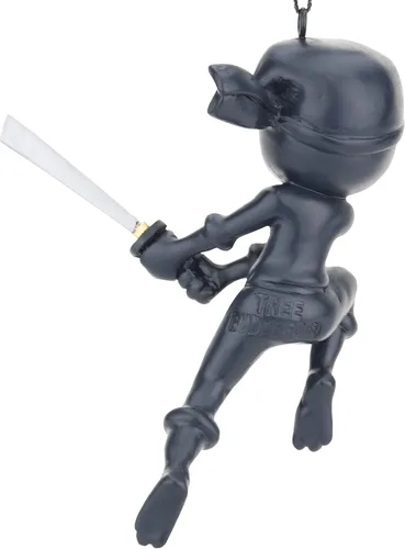 Miniatura 5 de Tree Buddees Karate Ninja con espada adornos navideños