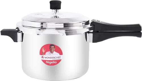 Miniatura 5 de Wonderchef Nigella - Olla a presión con tapa exterior de tres capas, 5 años, 3 L, color plateado
