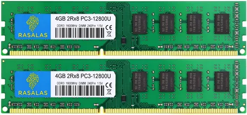 Miniatura 22 de 8GB 1Rx8 PC3L-12800S DDR3L 1600MHz DDR3 RAM SODIMM 1.35V CL11 204-Pin PC3-12800 RAM de actualización de memoria para portátil.