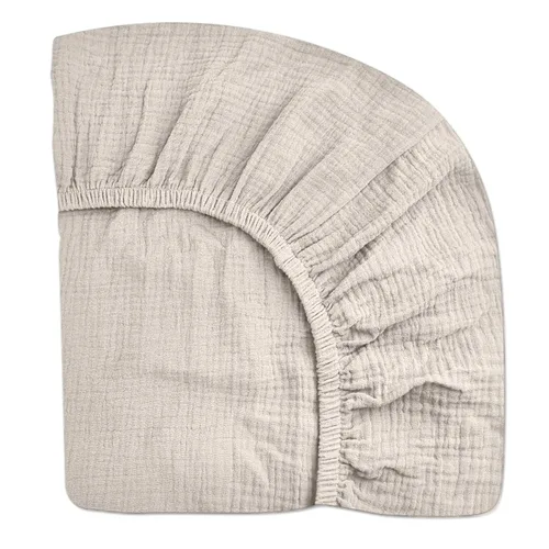 Pack and Play Sábanas para bebés, niños y niñas, 39 x 27 x 3 pulgadas, muselina neutra de algodón, paquete N Play, sábana con estilo bohemio,