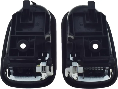 Miniatura 3 de Par de manijas de puerta interiores izquierda y derecha cromadas para Mazda Protege 626 Ford Activa Liata Tierra