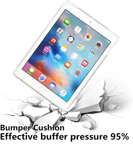 Miniatura 7 de Funda trasera translúcida y esmerilada para Apple iPad mini 5/Mini 4/Mini 3/Mini 2/Mini 1 Funda de 7,9" TPU suave a prueba de golpes, delgada