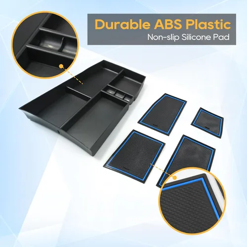 Miniatura 5 de LFOTPP Organizador de consola central INFERIOR para Nissan Rogue 2021 2022 2023 2024 2025 2026 Nissan Rogue [S/SL/SV/Platinum] T33 Caja