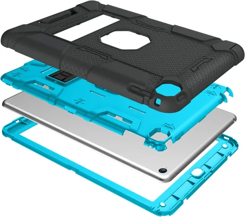 Miniatura 5 de BENTOBEN Funda para iPad Air 2, híbrida a prueba de golpes, con función atril, resistente a los golpes, a prueba de caídas, para iPad Air 2