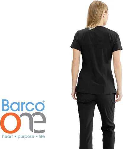 Miniatura 2 de Barco ONE - Top de 5 bolsillos con cuello en V para mujer elástico en 4 direcciones