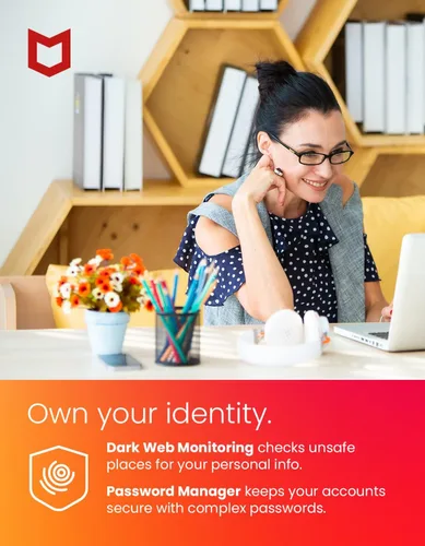Miniatura 3 de McAfee Protección total 2022 3 dispositivos Software de seguridad antivirus de Internet VPN, administrador de contraseñas, monitoreo de web