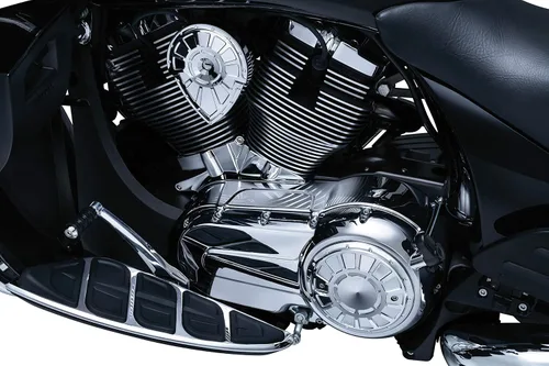 Miniatura 4 de Kuryakyn 8856 Estriberas para moto: ISO Long Shift/Brake Peg para Indian, Victory Motorcycles, cromado, 1 unidad