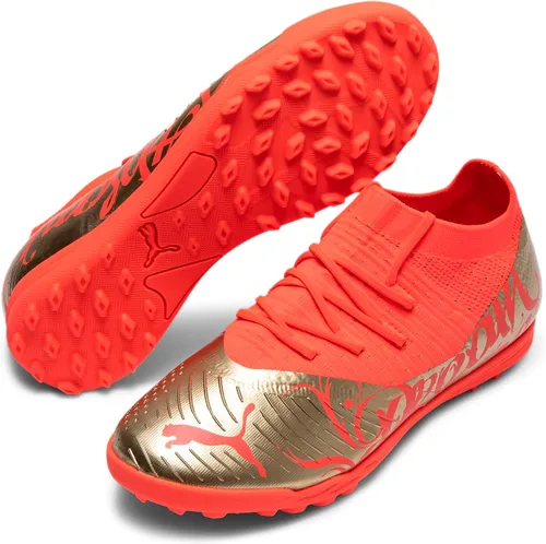 Miniatura 2 de PUMA Kids Boys Nmj X Future 3.4 Tt Soccer Cleats Indoor, Turf - Orange