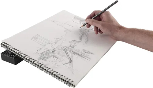 Miniatura 5 de Acurit Upsyde - Elevadores angulares para tableros de dibujo, bloc de luz, tabletas de rastreo, discos de elevación apilables que sostienen