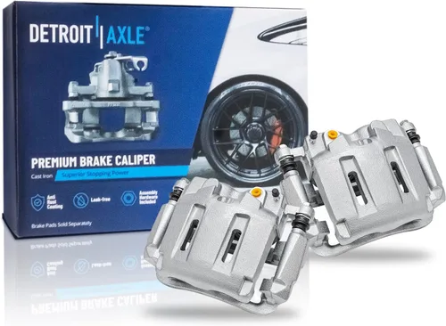 Miniatura 176 de Detroit Axle - 4 pinzas de freno para Honda Element 2003-2011 Pinzas de freno de disco con soportes 2004 2005 2006 2007 2008 2009 2010 reemplazo