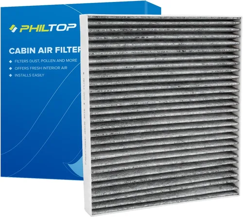 Miniatura 30 de PHILTOP Filtro de aire de cabina HEPA con carbón activado, compatible con Tesla modelo 3 2017-2025, modelo Y 2020-2025, filtro para arriba el olor a