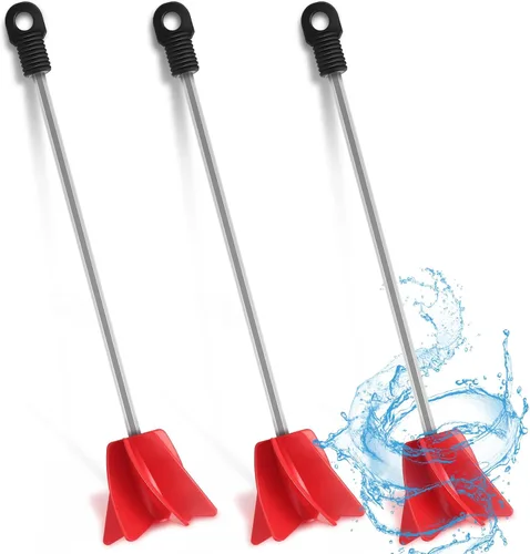 Loosh 3 piezas de 27.9 cm de agitador de pintura para taladro, accesorio mezclador de pintura, mezclador de epoxi en hélice para resina de concreto