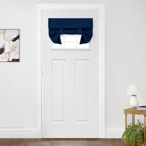 Miniatura 42 de HOMEIDEAS Cortinas Opacas para Aula para Puerta Principal, Cubierta de Ventana de Puerta de Aula, Persianas de Privacidad con Aislamiento Térmico