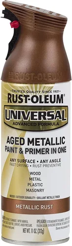 Miniatura 160 de Rust-Oleum 245197 Pintura en aerosol universal para todas las superficies, 12 onzas, negro satinado