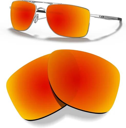 Miniatura 2 de Lentes de repuesto polarizadas prémium de 0.059 in para gafas de sol Oakley Gauge 8 M OO4124-xx57 (2.244 in) - Multiopciones
