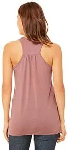 Miniatura 2 de Bella Canvas - Camiseta sin mangas ligera con espalda cruzada para mujer