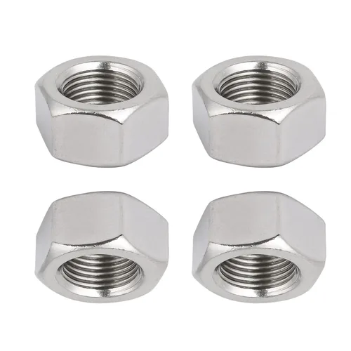 Miniatura 10 de DTGN Tuercas hexagonales M1.0.236x0.014 in (DxP), paquete de 25, buenas para reparación de garaje en casa, tuercas hexagonales de acero inoxidable
