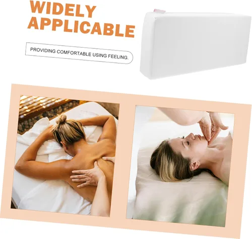 Miniatura 3 de MERRYHAPY Almohada de salón de belleza, mesa de masaje, reposacabezas y cuello, almohada de apoyo para spa y relajación, cómodo accesorio de cama