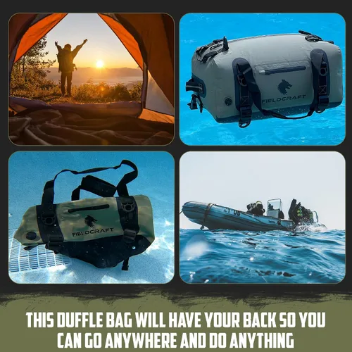 Miniatura 7 de Bolsa de lona impermeable SEA WOLF, Negro -, Bolsa de lona impermeable