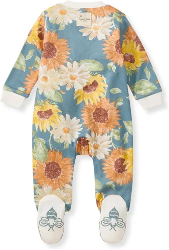 Miniatura 2 de Burt's Bees Baby Pijama con pies de algodón orgánico para niña
