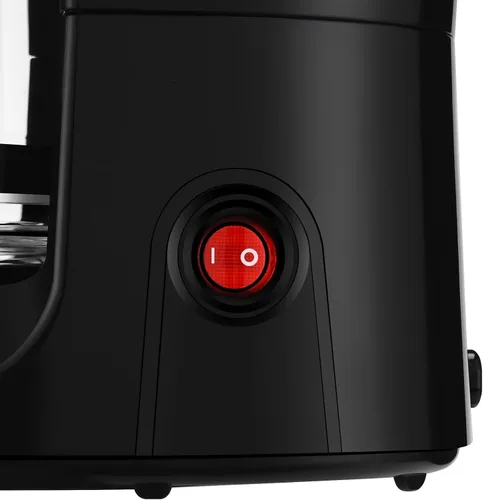 Miniatura 8 de LovingStar Cafetera de goteo de 12 tazas, apagado automático, control de temperatura, 1.8L, color negro