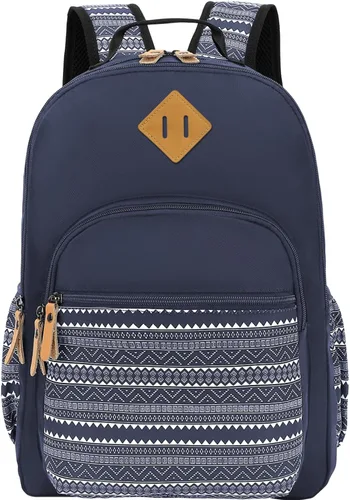 Miniatura 88 de Leaper Mochila para laptop para mujer: linda mochila floral para escuela, universidad, viajes, trabajo, mochila ligera para niños, Negro margarita
