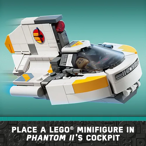 Miniatura 5 de LEGO Star Wars Ahsoka Ghost and Phantom II - Juguete de nave espacial Star Wars para niños, niños y niñas, a partir de 10 años, regalos