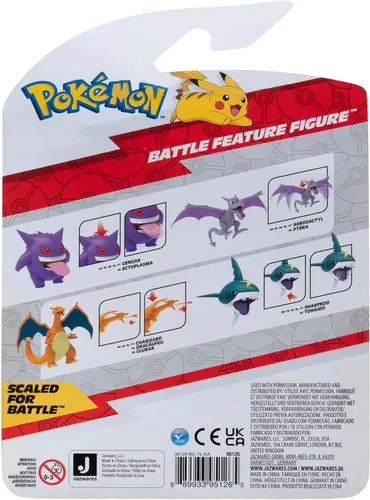 Miniatura 5 de Pokémon Figura de batalla con función de 4.5" - Gengar