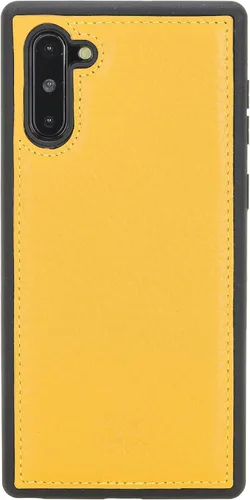 Miniatura 24 de Venito Lucca - Funda de piel compatible con Samsung Galaxy Note 10 (6,3 pulgadas), extra segura, con cubierta trasera acolchada, cocodrilo negro