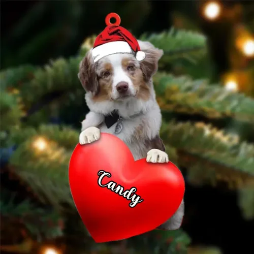 Miniatura 59 de Adornos de Navidad personalizados para perros, nombre personalizado, adorno de Malamute de Alaska, adornos acrílicos, regalos de Navidad, amantes