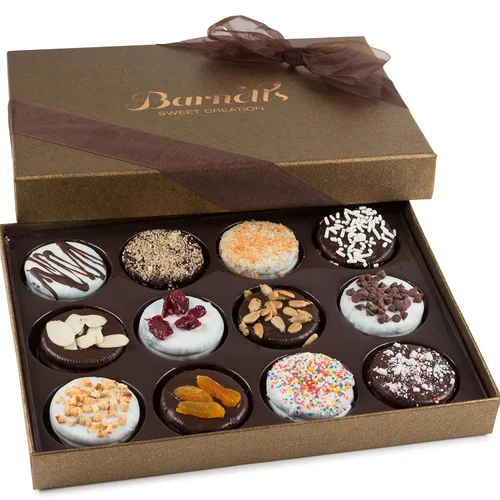 Miniatura 8 de Barnetts - Cesta de galletas de chocolate para mujer, regalo de feliz cumpleaños, ideal para mamá, esposa, tía, abuela, sobrina, hija, hermana