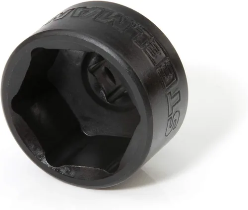 Miniatura 4 de Steelman 32 mm de perfil bajo, llave de filtro de aceite para GM, Saturn, Saab, Chevrolet y otros, 3/8 de pulgada de transmisión