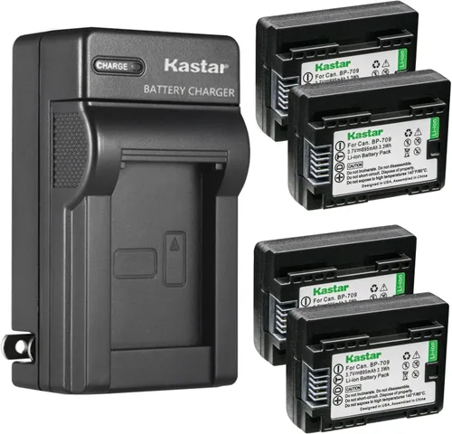 Miniatura 7 de Kastar Cargador de batería de pared BP-709 AC para Canon VIXIA HF M50 HFM50, VIXIA HF M52 HFM52, VIXIA HF M500 HFM500, VIXIA HF R30 HFR30, VIXIA HF