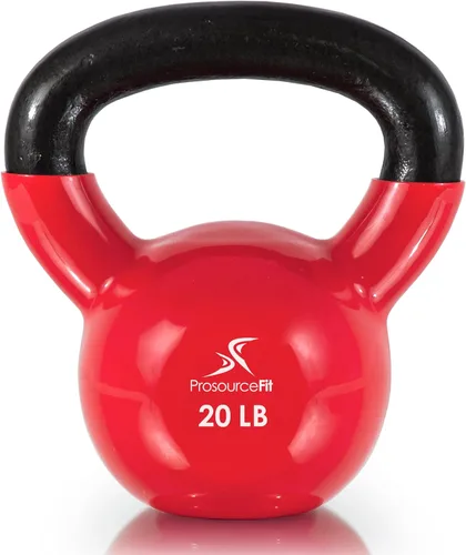 Miniatura 6 de ProsourceFit Vinyl Coated Cast Iron Kettlebells for Full Body Fitness Workouts