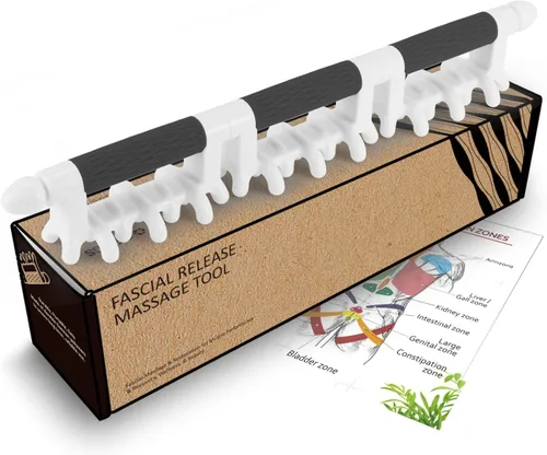 Miniatura 9 de Herramienta de Masaje Fascial Liberador Miofascial para Piel Anti-Celulitis Calmante Drenaje Linfático Punto de Activación Tejido Profundo Cuello