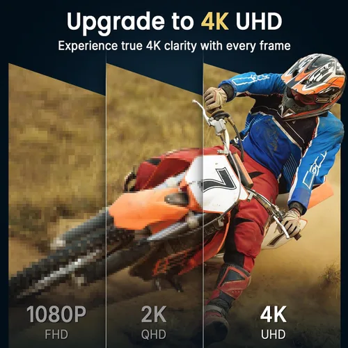 Miniatura 2 de QQH Monitor portátil 4K, 15.6" IPS 3840x2160 UHD USB-C HDMI monitor portátil de viaje para portátil, monitor de juegos ultradelgado de aleación