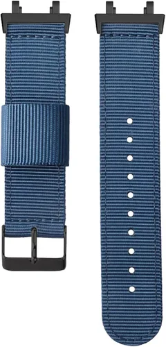 Miniatura 11 de Hijiawee Correas de repuesto aptas para Amazfit T-Rex 2, correa de lona de nailon tejido suave para reloj T-Rex2, hombres y mujeres Negro