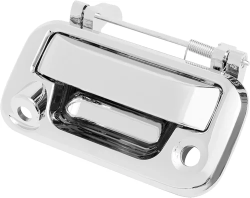 Miniatura 8 de Manija exterior de puerta trasera, compatible con Ford F150 F250 F350 F450 F550 Super Duty Explorer Lobo 2004-2016, Lincoln Mark LT, con orificio